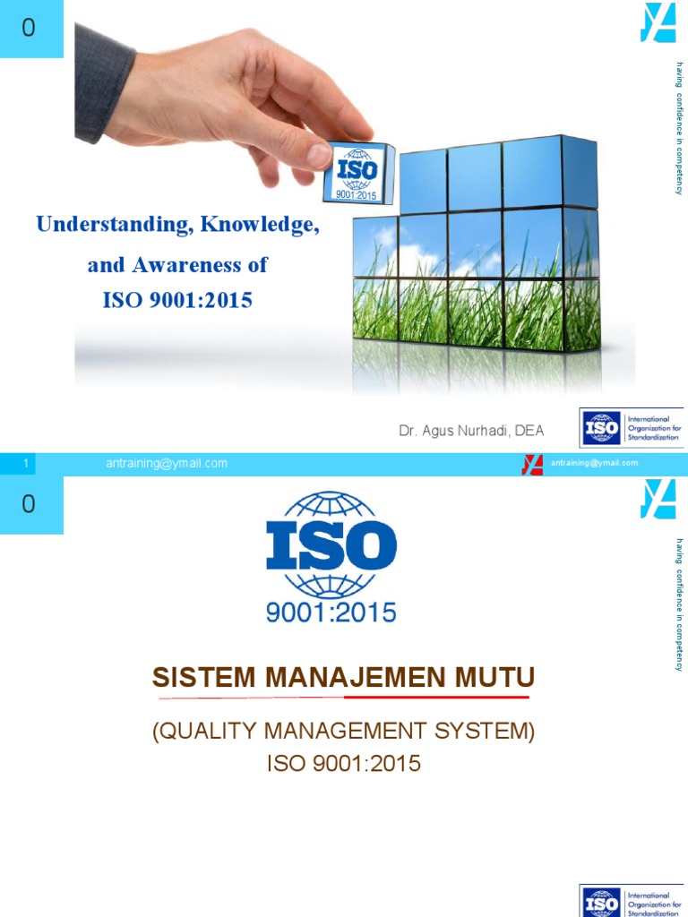 Understanding Knowledge and Awareness of ISO 9001-2015 | PDF | Quality ...
