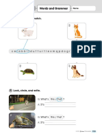 Let - S Smile 1 - Worksheet - Unit 5