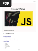 Javascript Manual 2