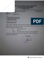 Surat Evalusi Kinerja Pengola Data Dan Informasi