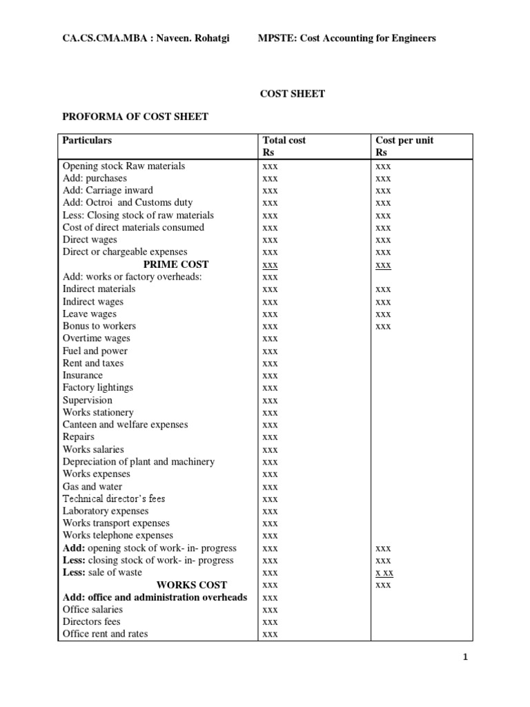1-cost-sheet-pdf