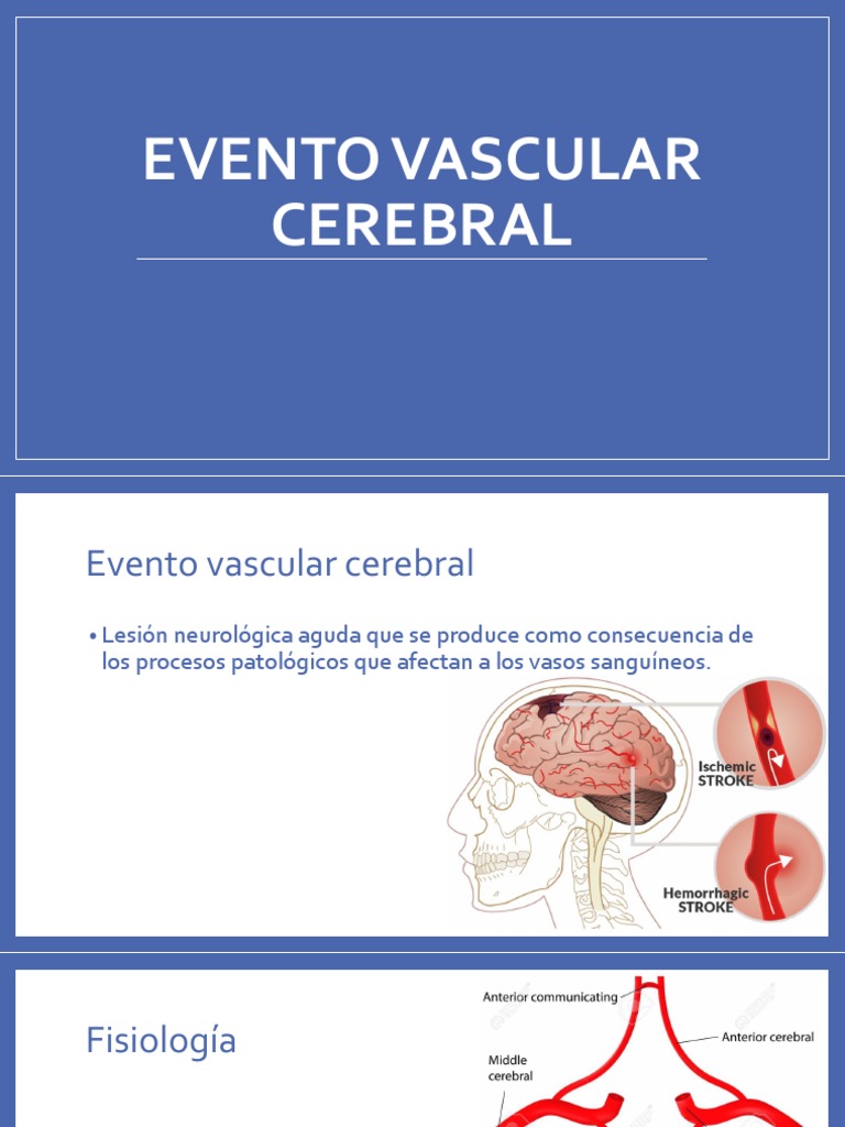Clase 2 Evento Vascular Cerebral Pdf 