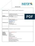 Técnico e Gestión de Soporte IT