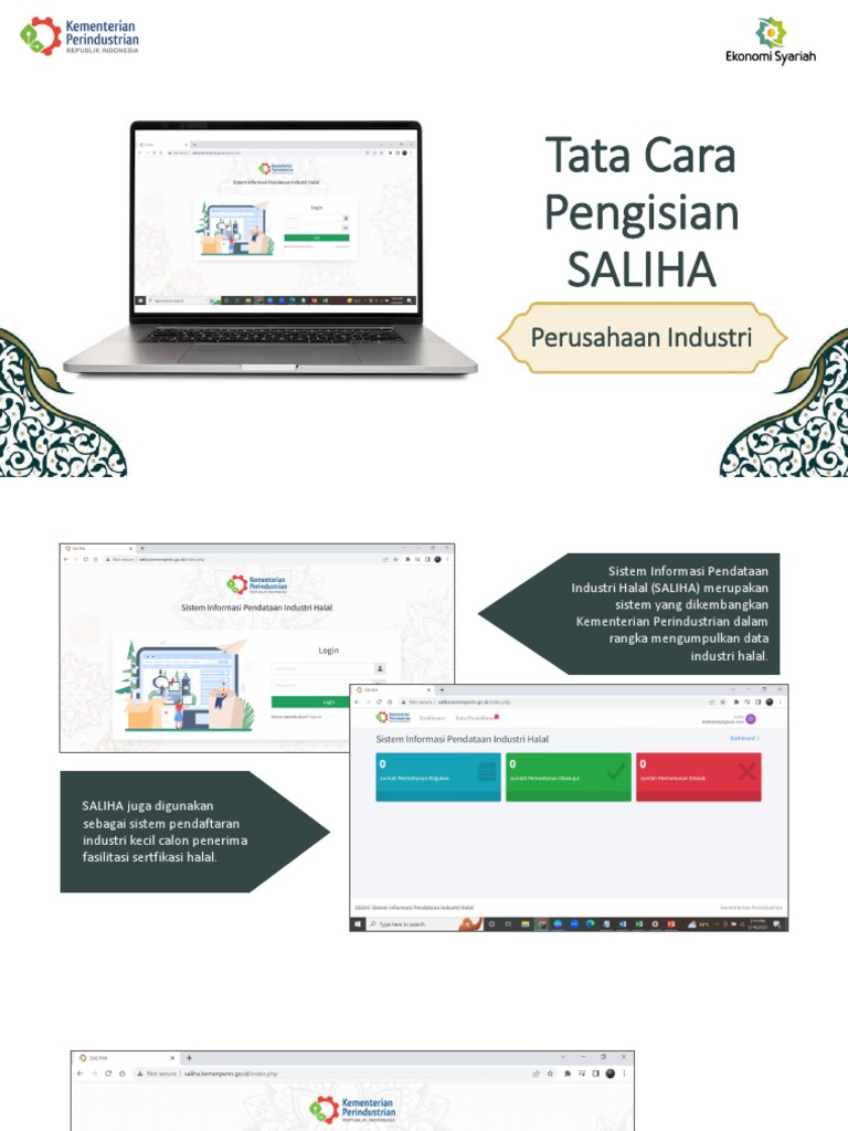 Saliha - Manual Perusahaan Industri | PDF