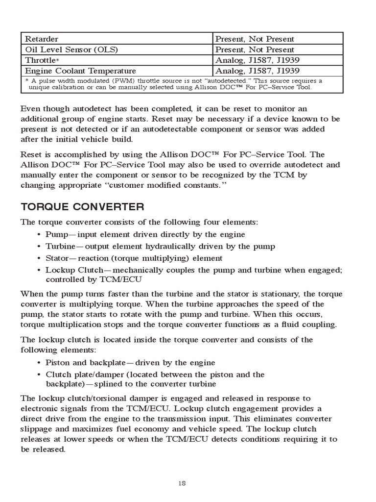 Allison Transmission HD4060 Operator Manual 9 | PDF