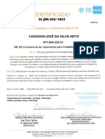 Cassiano - Cert Nr35 PDF