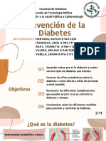 Prevención de La Diabetes