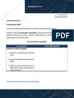 ¿Qué Tanto Sabe Sobre ? El Procedimiento Laboral: Lo Que Conozco Lo Que Quiero Aprender