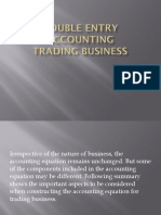 Topic 3 Double Entry Accounting-Trading Business