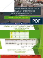 Perkembangan Koperasi Dan Umkm Di Kota Salatiga Dan Tantangan Pengembangannya