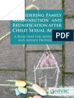 Considering Family Reconnection Reunification After Child Sexual Abuse
