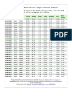 Jadwal Sholat Bulanan 2021 6