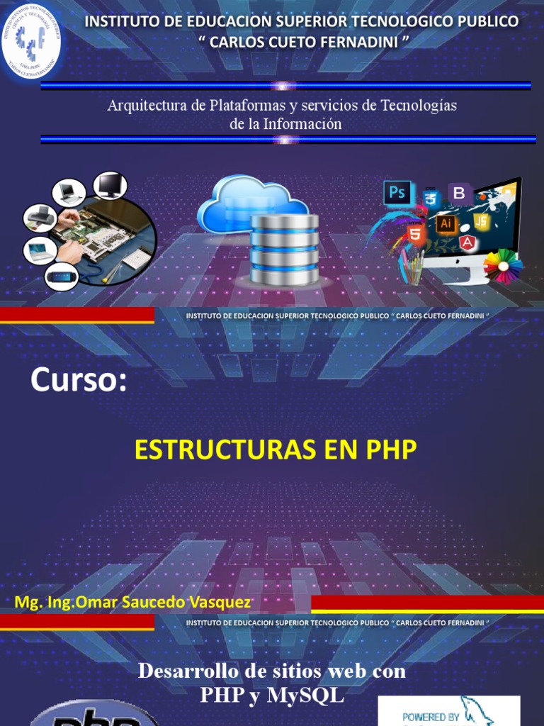 Estructuras en php pdf