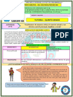 Experiencia de Aprendizaje 02 - Actividad 01 - 5to Grado - 2023 - Tutoria - 00001