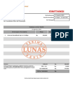 Kwitansi Pelanggan SD Negeri 094108