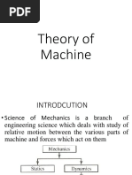 Theory of Machine-1 - PPT