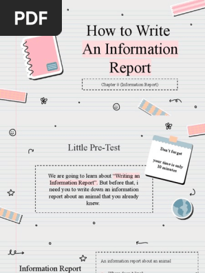 Information Report