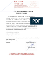 Toaz - Info Certificado de Operatividad de Extintoresdoc PR