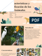 Exposición Características de Los Animales - Parte 1 Anthonella Aguilar