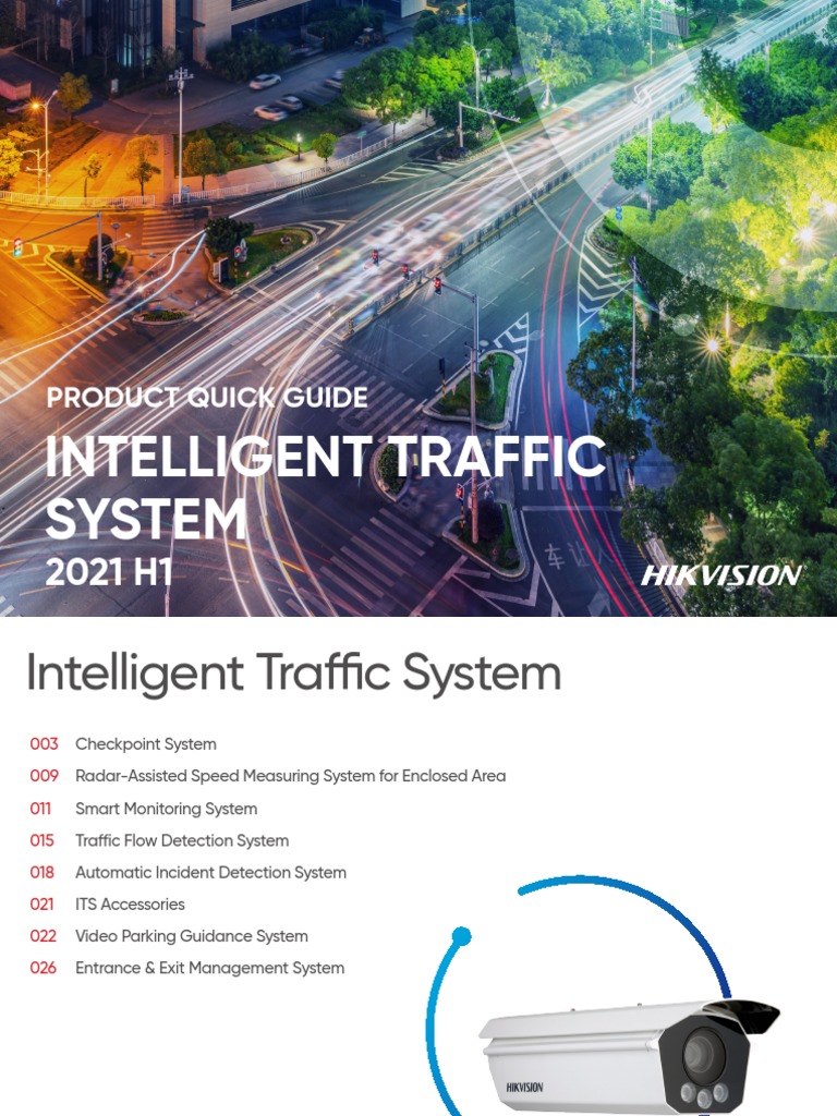 Product Quick Guide 2021H1 Intelligent Traffic System - EU - EN ...