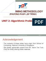 Unit2 Algorithmic Problem Solving
