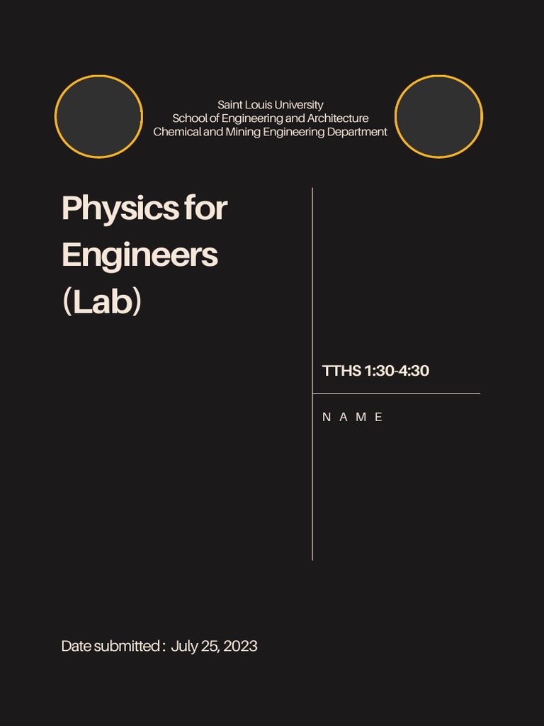 Cover Page Template | PDF