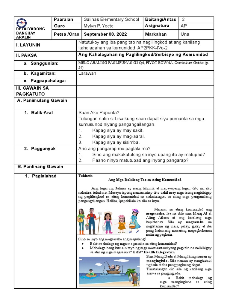 AP 2 Quarter 4 Wk2 Day 1 Objective 13 | PDF