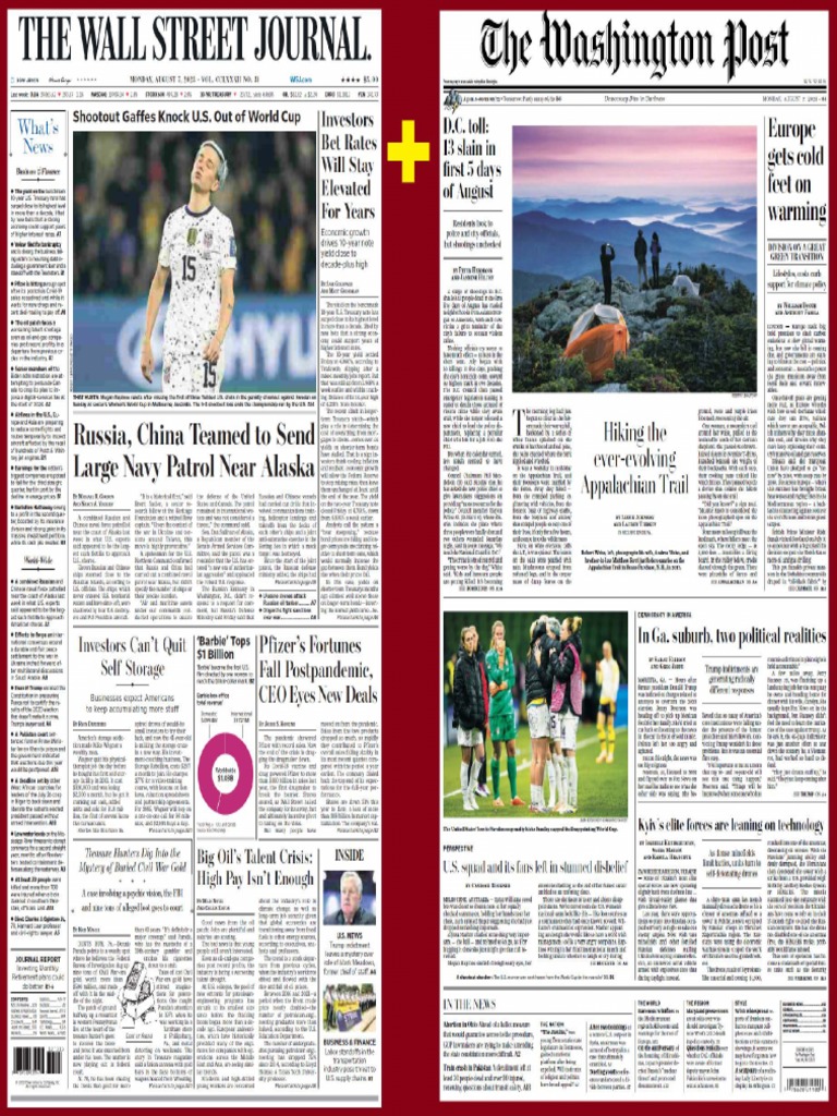 WSJ + W.Post-070823 | PDF | Cost Of Living | Labour Economics