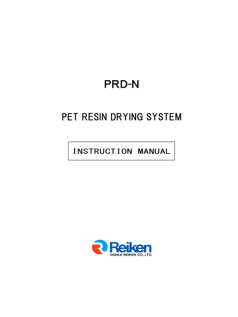 PRD-N Manual (70 - 100) | PDF | Clothes Dryer | Air Conditioning
