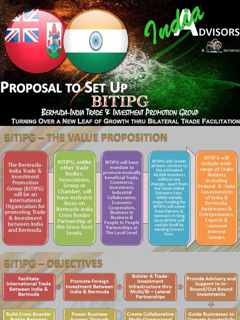 Bermuda India Trade & Investment Promotion Group PDF Foreign Direct
