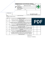 Daftar Tilik PX Golongan Darah