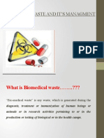 Bio Medical Waste Management Notes