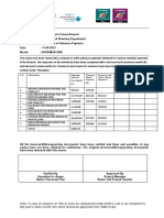 Branch Expenses Settlement - SHRAWAN 2080