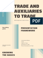 Trade and Auxiliaries To Trade