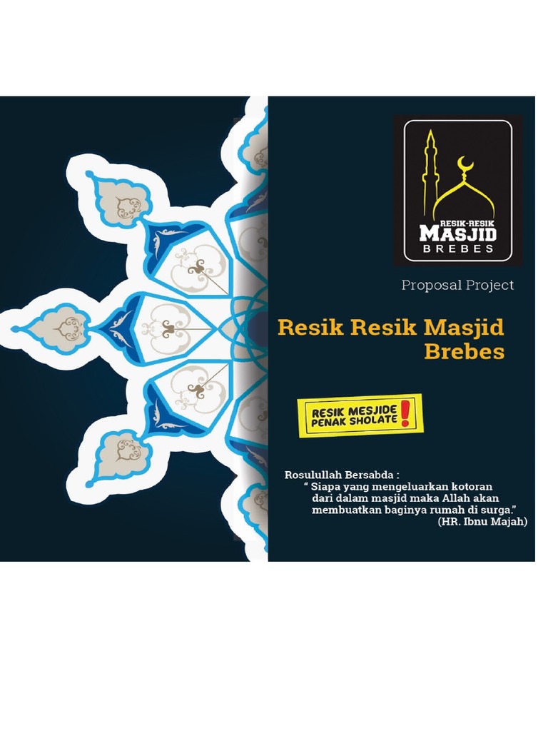 Proposal Project RESIK RESIK MASJID Brebes | PDF