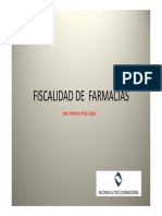 Fiscalidad de Farmacias