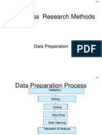 Data Preparation in Market Reasearch