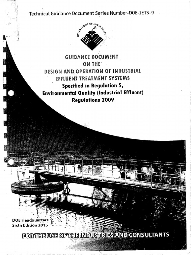 Doe - Guidance Dcoument Design & Operation of Iets Sixth Ed. 2015 | PDF