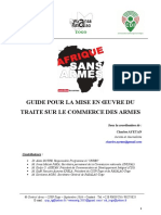 Guide Pour La Mise en Œuvre Du Traité Sur Le Commerce Des Armes