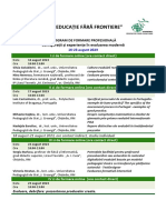 Agenda Curs CEEM 16 23 August AEF