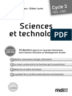 MDI Sciences (Cycle 3) Fiche de Présentation + Sommaire