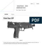 Pistol Steyr SPP (Austria) - Description, Characteristics, Photo and Other Information