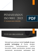 Training ISO Untuk Tingkat Staff