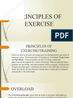 Principles of Exercises