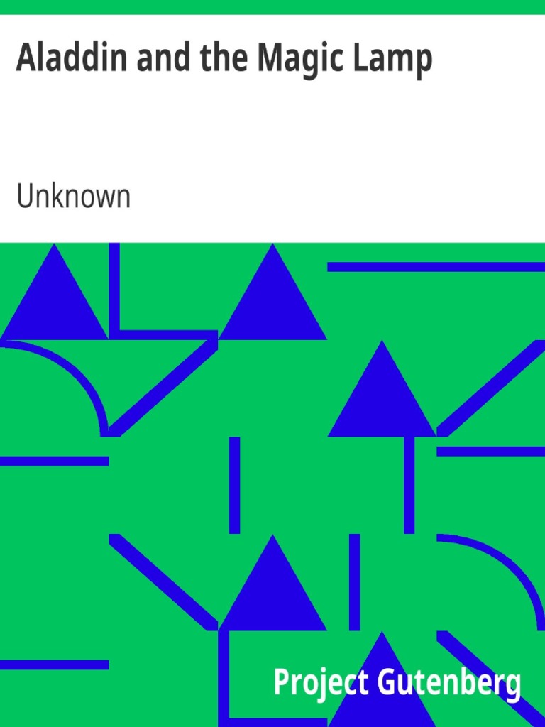 aladdin and the magic lamp book cover