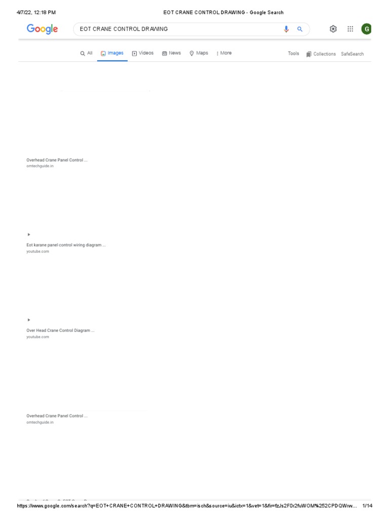 EOT Crane Control Wiring Diagram | PDF | Crane (Machine) | Manufactured ...