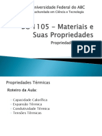 Aula - Propriedades Termicas