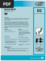 Suma Diversol CX D10.6: Chlorinated Powder Cleaner/sanitiser | PDF ...