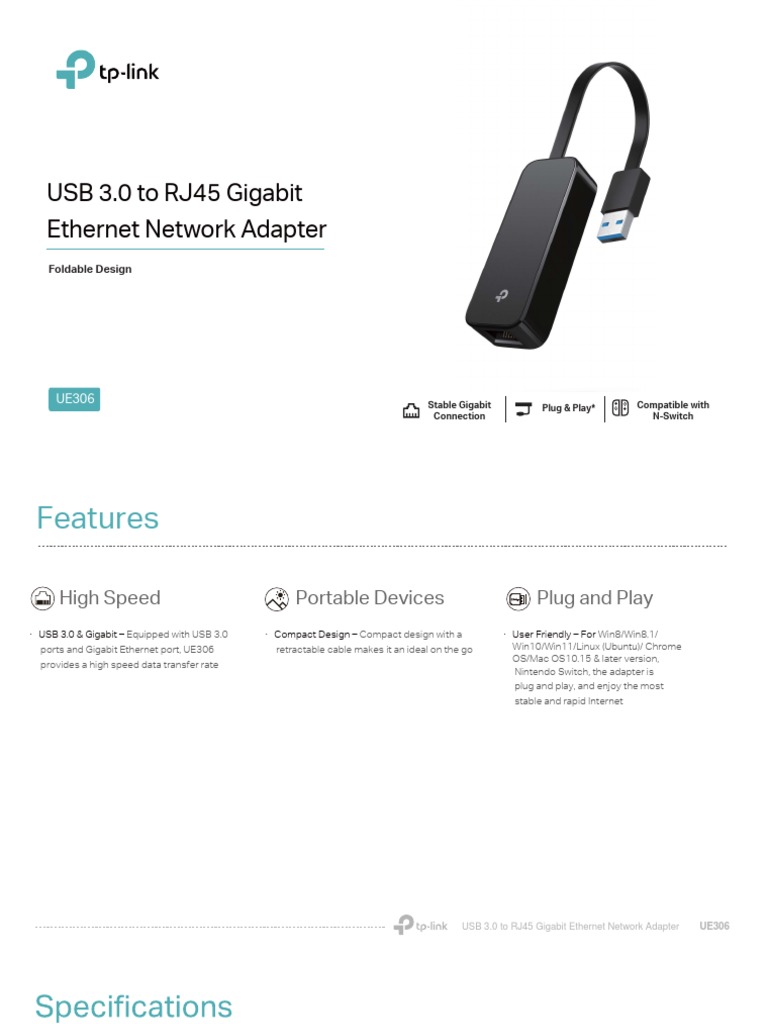 UE306 (UN) 2.0 Datasheet | PDF