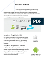 iOS et Android